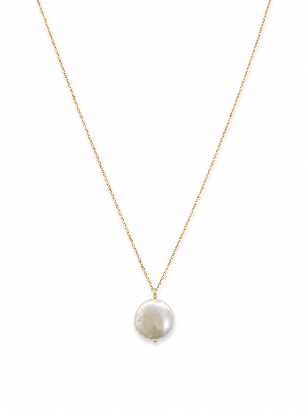 Seraphina Coin Pearl Necklace